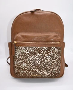 Vera Bradley Leighton "Downtown Dots" Leather Backpack - Picture 1 of 15
