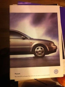 BROCHURE VOLKSWAGEN PASSAT MODELE FRANCAIS 1997 39 PAGES - Picture 1 of 1