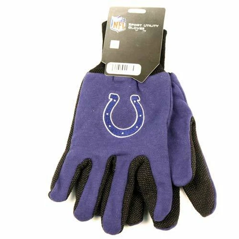 Indianapolis Colts Official Winter Utility Gloves OSFM NWT Free Shipping Cover