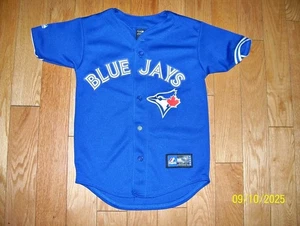 Toronto Blue Jays Baseball Blank Back Jersey Size Kids Small - Picture 1 of 2