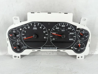 2009-2013 Chevrolet Silverado 1500 Speedometer Instrument Cluster Gauges C3CYK - Image 1 of 4