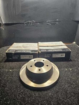 (CANTIDAD 2) Rotor de disco de freno trasero ventilado para Chevrolet Blazer 1998-2005 YH145181 Foto 1 de 4