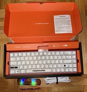 Higround Snowstone Basecamp 65+ Keyboard - TTC Milky Switches - Bild 1 von 3