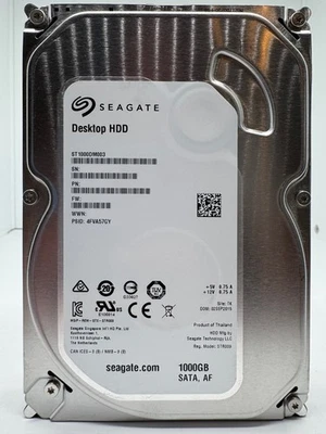 Seagate Desktop HDD ST1000DM003 Interne Festplatte 1TB 3,5" HDD SATA - Bild 1 von 4