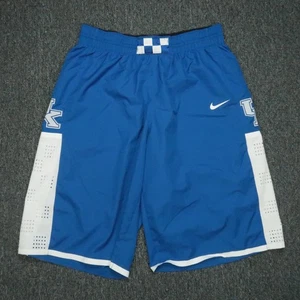VINTAGE Kentucky Wildcats Shorts Mens Medium 42 Long Blue Nike Team Issues USA * - Picture 1 of 15