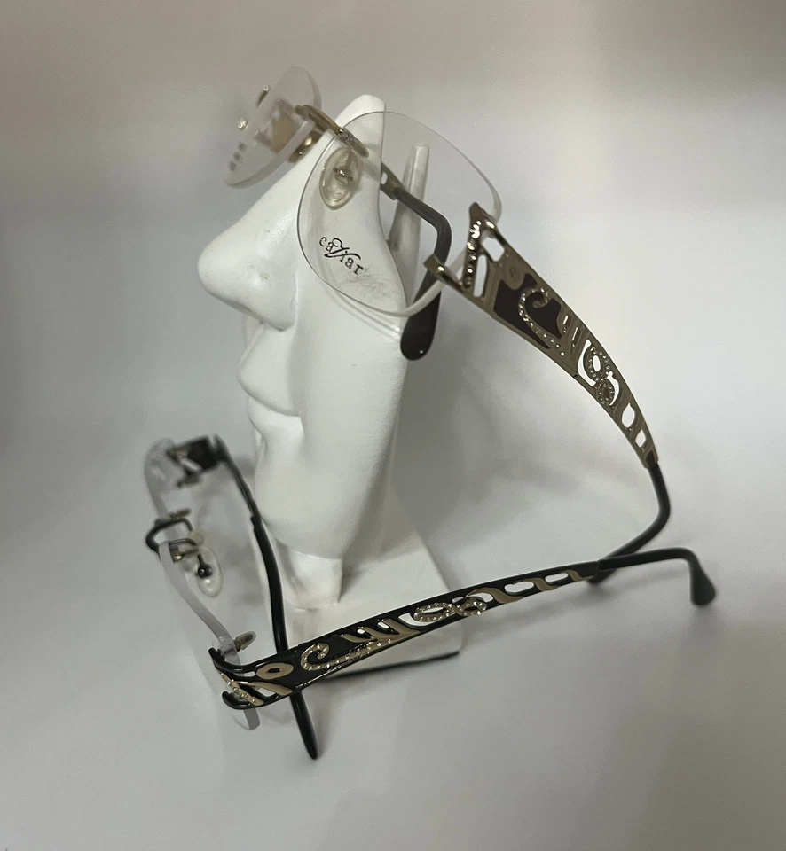 Monturas ópticas auténticas para gafas de CAVIAR M2315 S54-17-135 Italia Foto 1 de 4