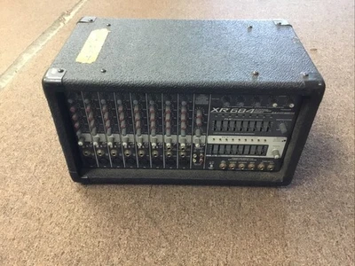 Peavey XR-684 FR 400W 9 Channel Powered Mixer Amplifier **SOLD AS IS / PARTS** - Image 1 of 4