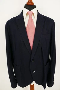 Harry Brown Sakko Gr.2XL XXL Baumwolle Dunkel Blau Blue Label Top Zustand - Bild 1 von 9