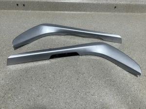 15-20 ACURA TLX CENTER LEFT/RIGHT CONSOLE SHIFTER SIDE BEZEL TRIM SILVER OEM - Picture 1 of 3