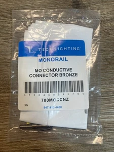 Tech Lighting MonoRail MO Bronze Conductive Connector (PAIR) ~ 700MOCCNZ - NEW - Picture 1 of 5