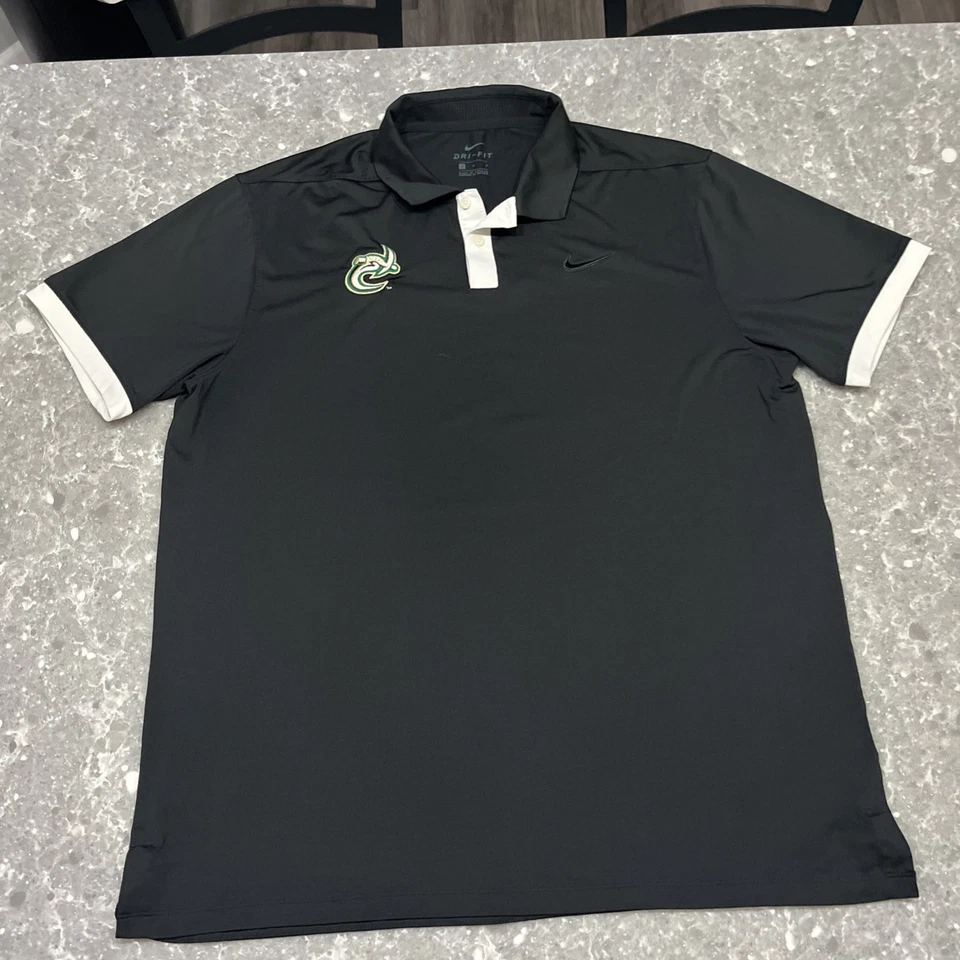 Nike UNC Charlotte 49ers  TEAM ISSUED Golf  Polo Shirt Men’s Size L - Image 1 of 4