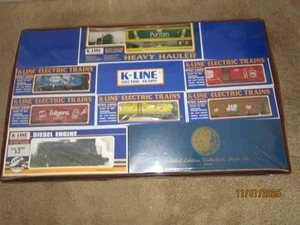 K-LINE LIMITED EDITION 1990 Proctor & Gamble O-GAUGE COLLECTORS TRAIN SET NIB!! - Picture 1 of 8