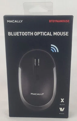 Macally Bluetooth Optical Mouse BTDynamicMouse Wireless 3 DPI 600/1000/1200 - Image 1 of 4