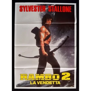 Plakat RAMBO 2 Sylvester Hengst Richard Crenna Cosmatos A75 - Bild 1 von 1