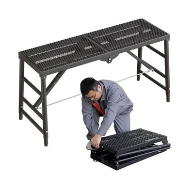 Plataforma de andamios de alta resistencia DaoLift 15,75"x59,05" tapa portátil 660 lb 31-47" H Foto 1 de 4