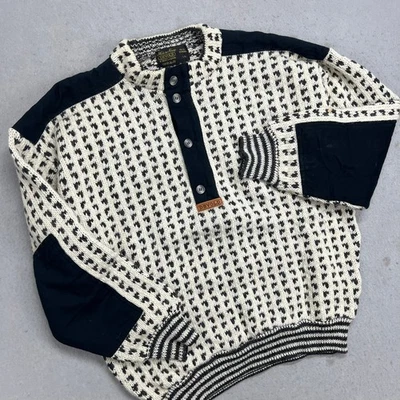 Vintage Devold Norway Wool Nordic Fair Isle Sweater Pullover N-6030 Herren Large - Bild 1 von 4