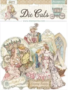 Stamperia SLEEPING BEAUTY - DIE CUTS - 38 Pieces - Bild 1 von 1
