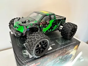 refurbished Minor Used All Terrain RC Car 18859, 36 KPH High Speed 4WD(green) - Picture 1 of 4