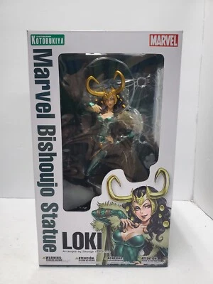Kotobukiya LOKI Marvel Bishoujo Statue Female Figure New in Box MK199 - Image 1 of 4