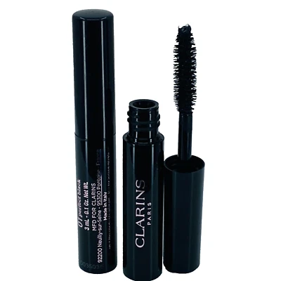 Clarins Mascara Wonder Perfect Mascara 4D 01 Perfect Black 0.1 oz  X2 NW-O BOX  - Image 1 of 4