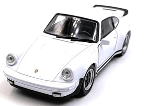 Model Car Porsche 911 930 Turbo White Scale 1:34-39 Vintage Car - Picture 1 of 3