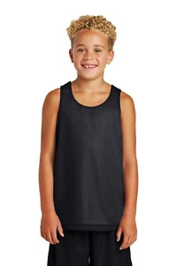 Sport-Tek YST500 Youth Polyester PosiCharge Classic Mesh Reversible Tank Top - Picture 1 of 80