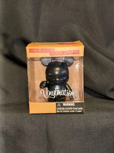 2011 Disney Create Your Own Vinylmation Figure BLACK MIB NEW!!! - Picture 1 of 6