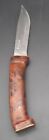 Vintage Custom Made Brusletto Hunting Knife Norway Thick 5' Blade No Sheath 
