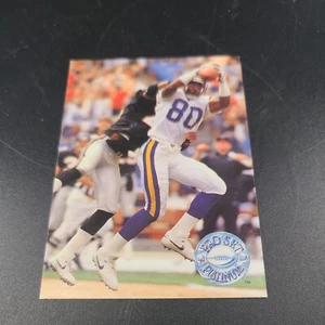 1991 Pro Set Cris Carter #224 Platinum Minnesota Vikings Football Card - Picture 1 of 2