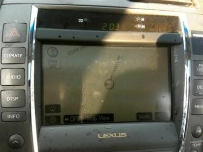 Info-GPS-TV Screen Display Fits 08-09 LEXUS ES350 278555 - Image 1 of 4