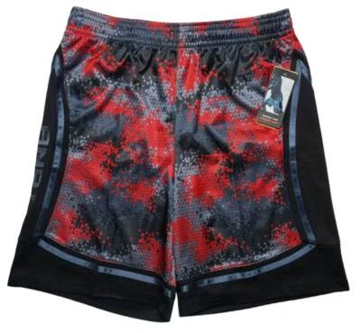 And1 #11355 NEW Men's Multicolor Elastic Waist Drawstring 11" Inseam Shorts - Image 1 of 2