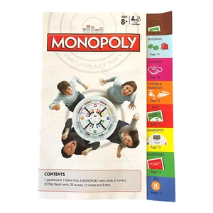 Monopoly Revolution Game Instructions - Picture 1 of 1