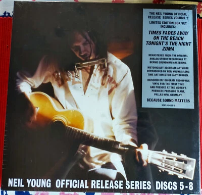 NEIL YOUNG "Official Release Series Discs 5-8" 4LP Box Set sealed - Bild 1 von 2