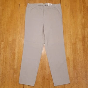 Karen Scott Corduroy Pants Womens Petites PXL Pull On Stonewall White NEW $39 - Picture 1 of 17
