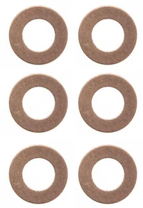 SCORPA GAS GAS SHERCO TRS CYLINDER HEAD COPPER WASHER SET OF 6 TRIALS - Picture 1 of 4