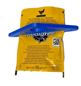 Exprimidor de alimentos para mascotas - Dispensador de alimentos para perro - Bolsas/bolsas de comida para gatos sin desperdicio - Imagen 1 de 3