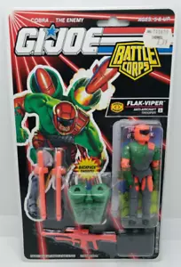 GI Joe Battle Corps FLAK-VIPER Figure 1992 MOC Vintage Orange Version Hasbro - Picture 1 of 16