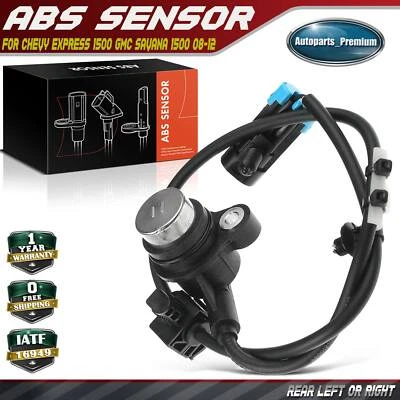 Sensor de velocidad de rueda ABS para Chevy Express 1500 GMC Savana 1500 08-12 lateral trasero Foto 1 de 4