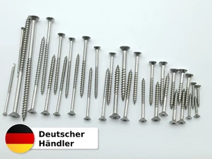 Spanplattenschrauben Edelstahl A2 Torx Holzschrauben Teilgewinde Handwerkerquali - Bild 1 von 22