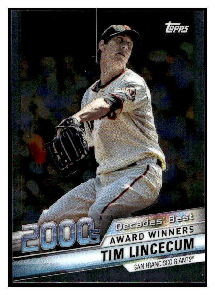 2020 Topps Decades' Best Chrome Series 2 #DBC88 Tim Lincecum Insert - Image 1 of 2