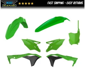 POLISPORT 17-20 KX250F PLASTICS KIT FRONT REAR FENDER RADIATOR SHROUD SIDE COVER - Picture 1 of 1