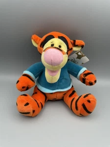 New Tigger Plush Winter Coat & Scarf 8.5in New With Tags Winnie The Pooh Figure - Picture 1 of 5