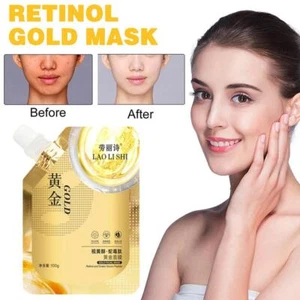 Retinol Snake Gold Mask Moisturizing Rejuvenating Gold off Masque Peel 2024 W3K7 - Picture 1 of 11