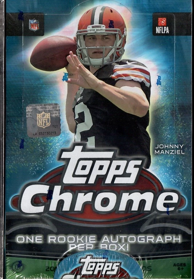 2014 Topps Chrome Football Hobby Box - Image 1 of 1