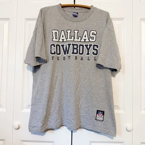 Vintage Reebok Dallas Cowboys T-Shirt XL 90s Y2K NFL On Field Graphic Tee Logo - Bild 1 von 7