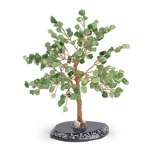 , Suerte y Éxito, Cristal de Jade Real Feng Shui Árbol de la Vida Decoración del Hogar, Envoltura... - Imagen 1 de 8