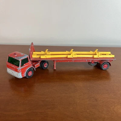 Matchbox Lesney King Size K-20 Ford Tractor Transporter Diecast  - Image 1 of 4