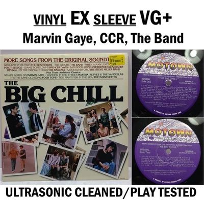 The Big Chill Soundtrack LP Motown 1983 EX Vinyl Marvin Gaye The Band CCR #39j - Image 1 of 4