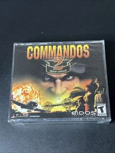 Commandos 2:  Men of Courage (PC 3-Disc Set, Jewel Case, 2001) Brand New Sealed - Picture 1 of 4