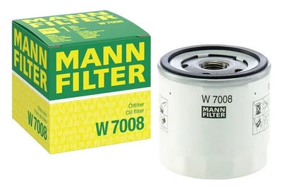Filtro de aceite Mann Filter W7008 para Ford Mazda Volvo OEM: 1682366, EM5G6714AA Foto 1 de 4